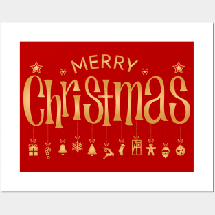 Merry Christmas - Family Christmas - Xmas - Happy Holidays Posters and Art